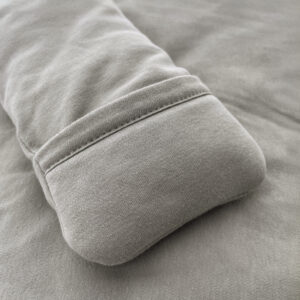 Slaapzakken 110 cm antraciet met mouw en wandjes nieuw